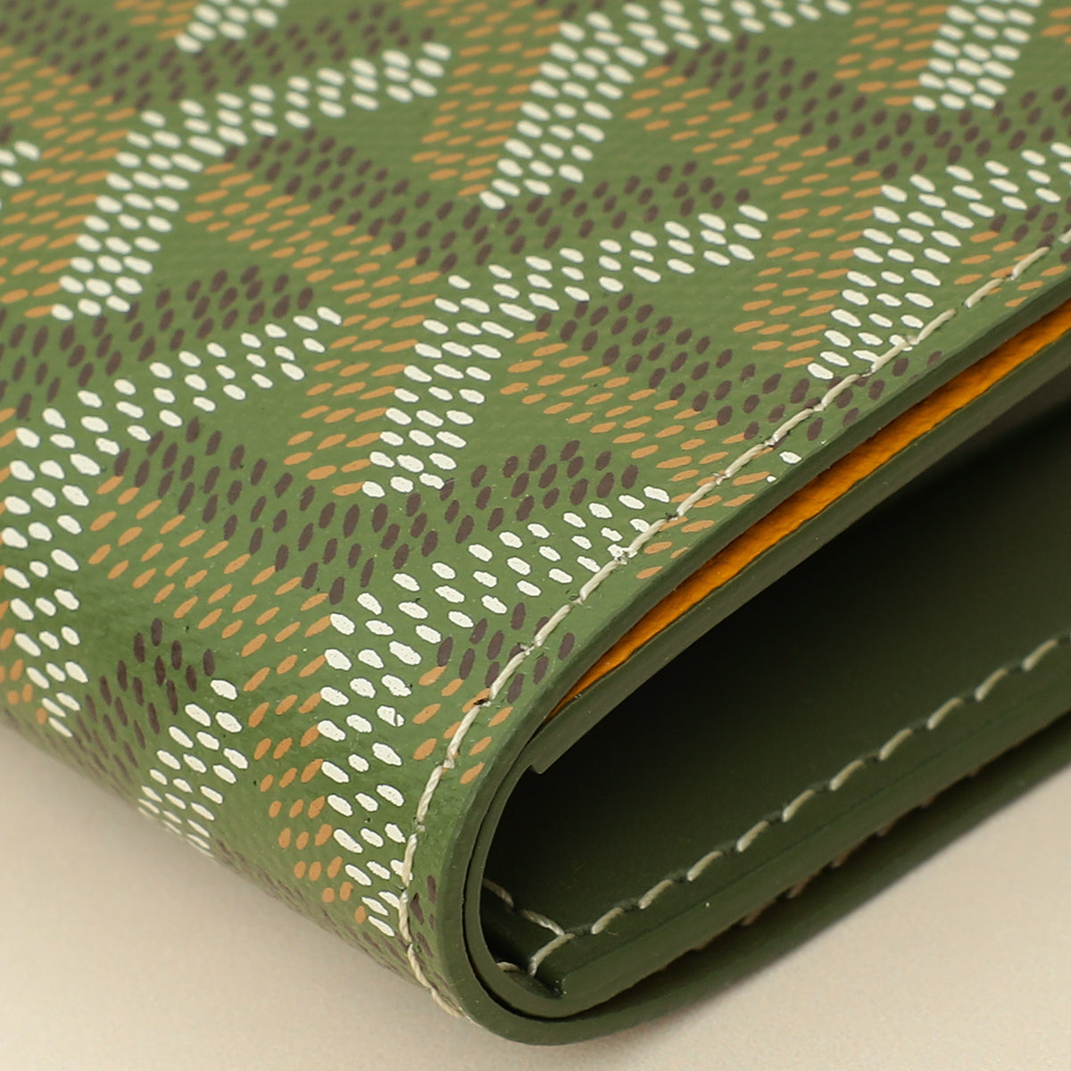 Goyard Kaki L.E 2025 Goyardine Saint-Pierre Card Wallet-Goyard-THE CLOSET