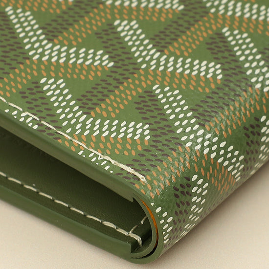 Goyard Kaki L.E 2025 Goyardine Saint-Pierre Card Wallet-Goyard-THE CLOSET