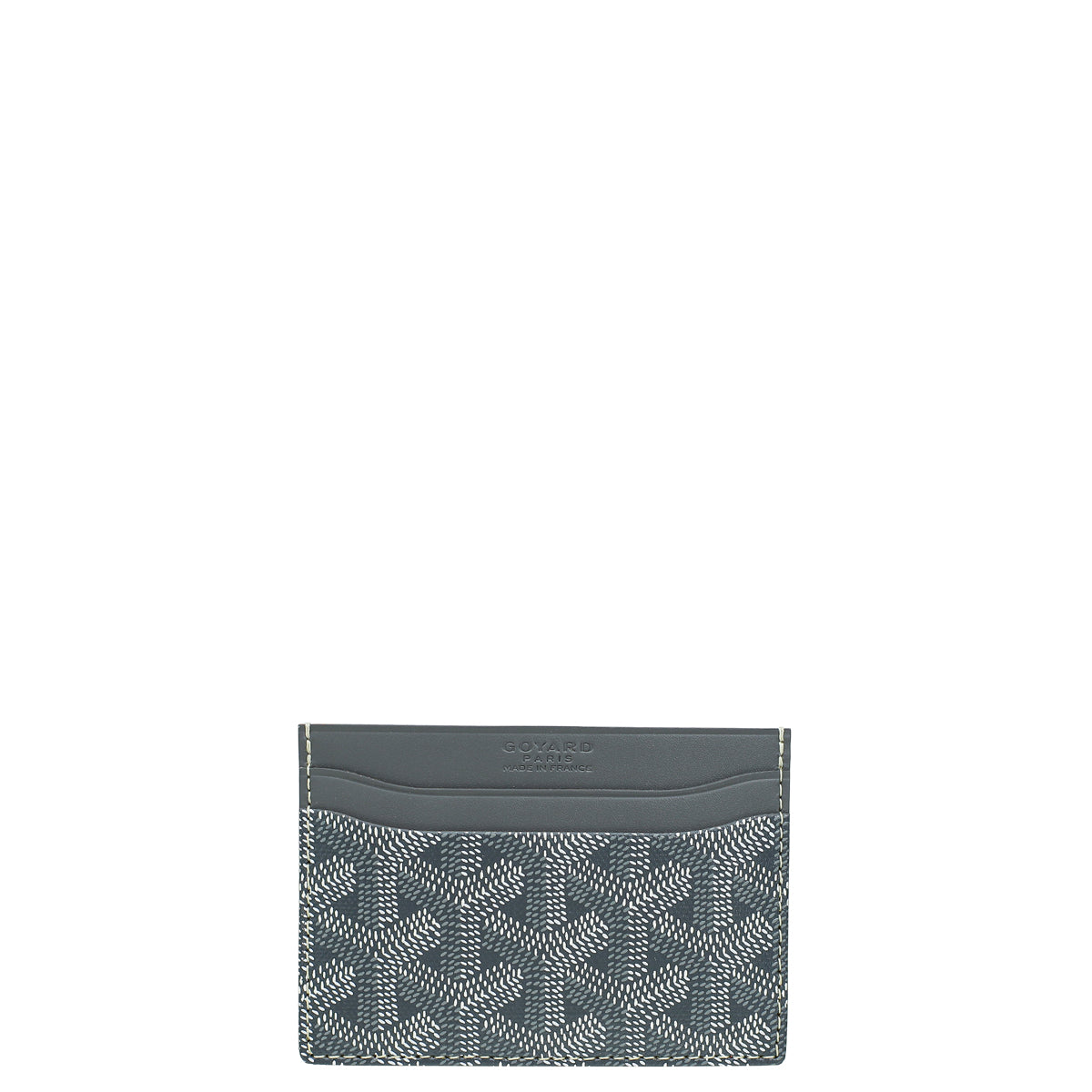 Goyard Grey Goyardine Saint Sulpice Card Holder