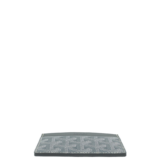 Goyard Grey Goyardine Saint Sulpice Card Holder