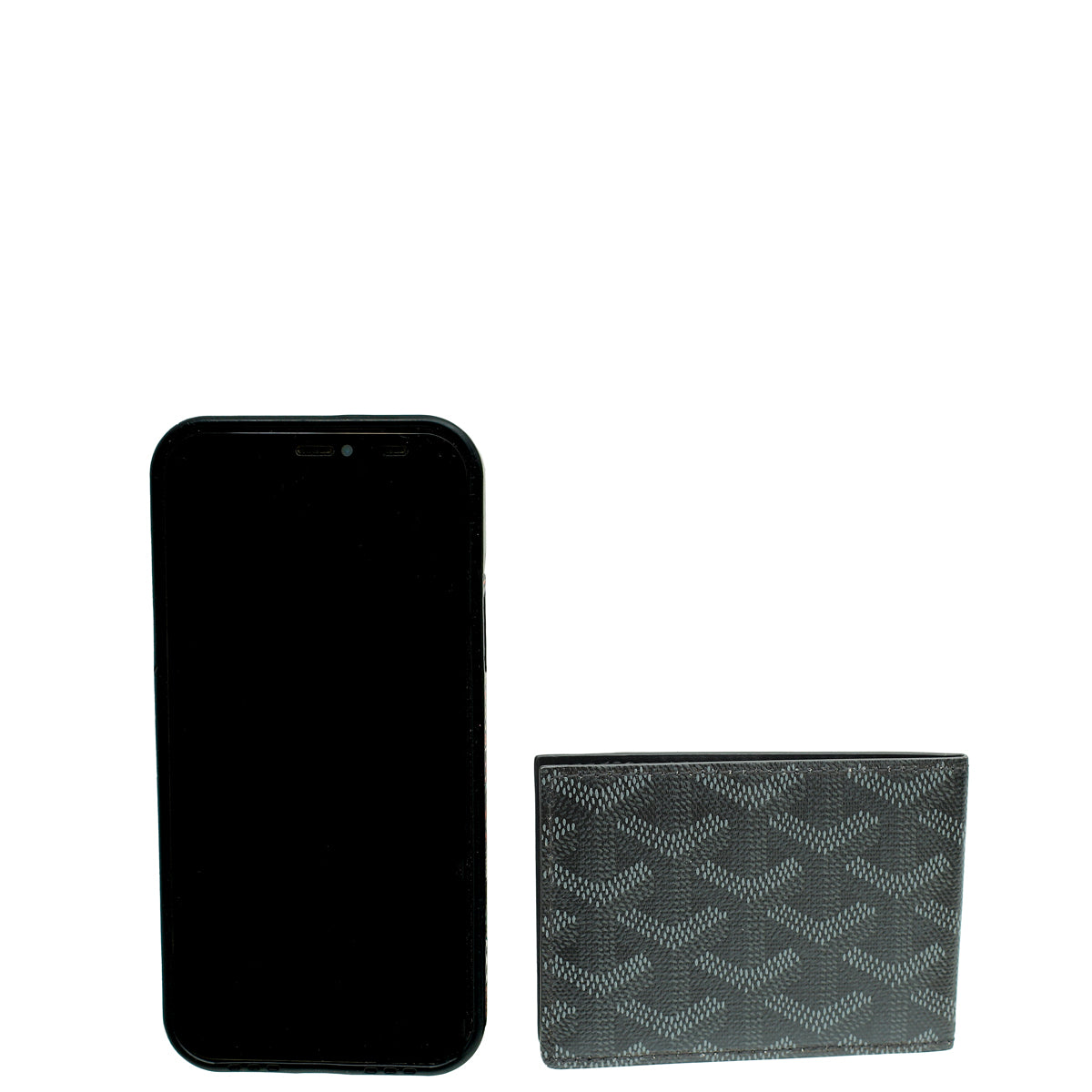 Goyard Black Goyardine Insert Victoire Card Wallet-Goyard-THE CLOSET
