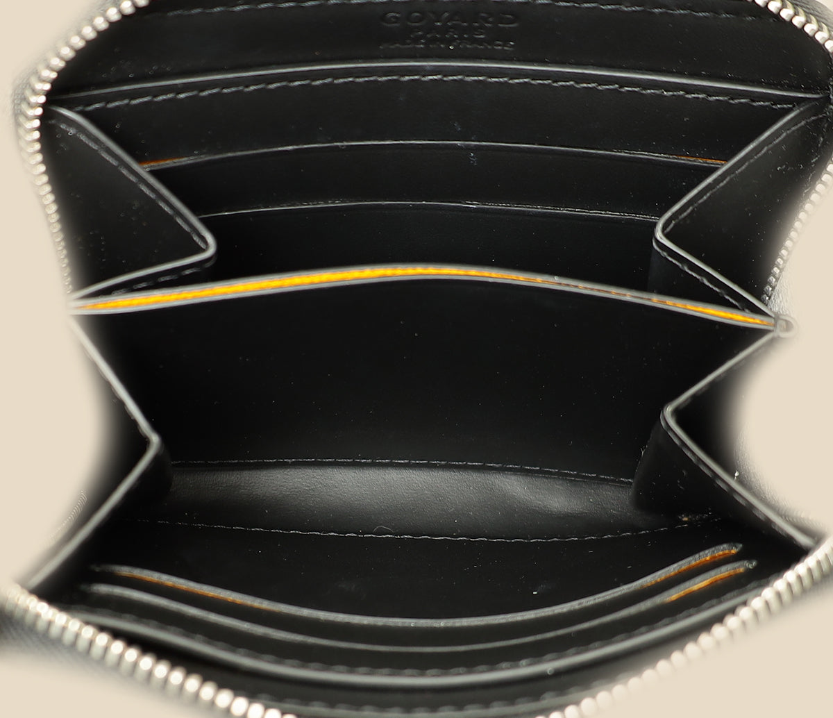 Goyard Black Goyardine Matignon PM Wallet-Goyard-THE CLOSET