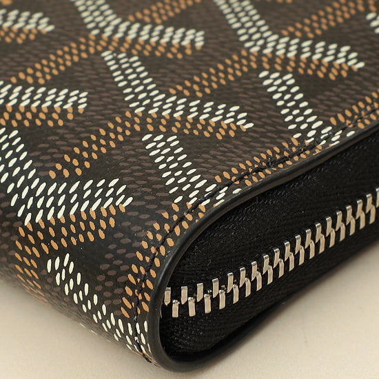 Goyard Black Goyardine Matignon PM Wallet-Goyard-THE CLOSET