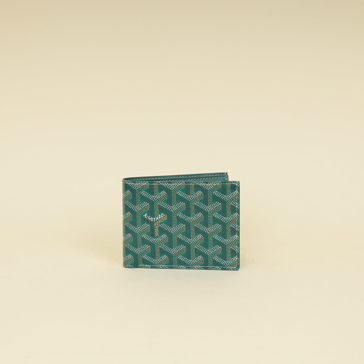 Goyard Green Goyardine Victoire Wallet-Goyard-THE CLOSET