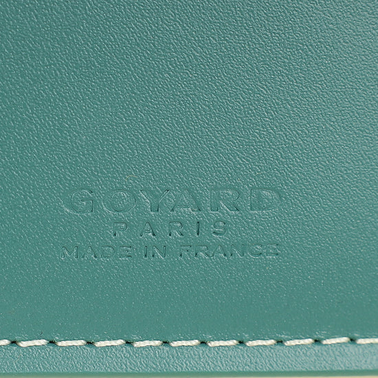 Goyard Green Goyardine Victoire Wallet-Goyard-THE CLOSET