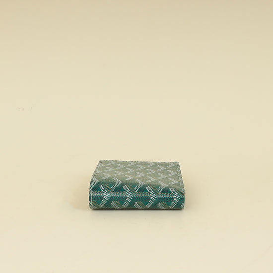 Goyard Green Goyardine Victoire Wallet-Goyard-THE CLOSET