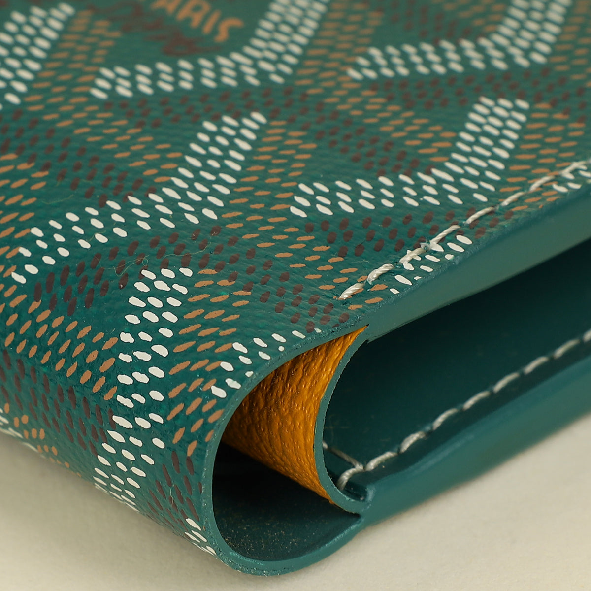 Goyard Green Goyardine Victoire Wallet-Goyard-THE CLOSET