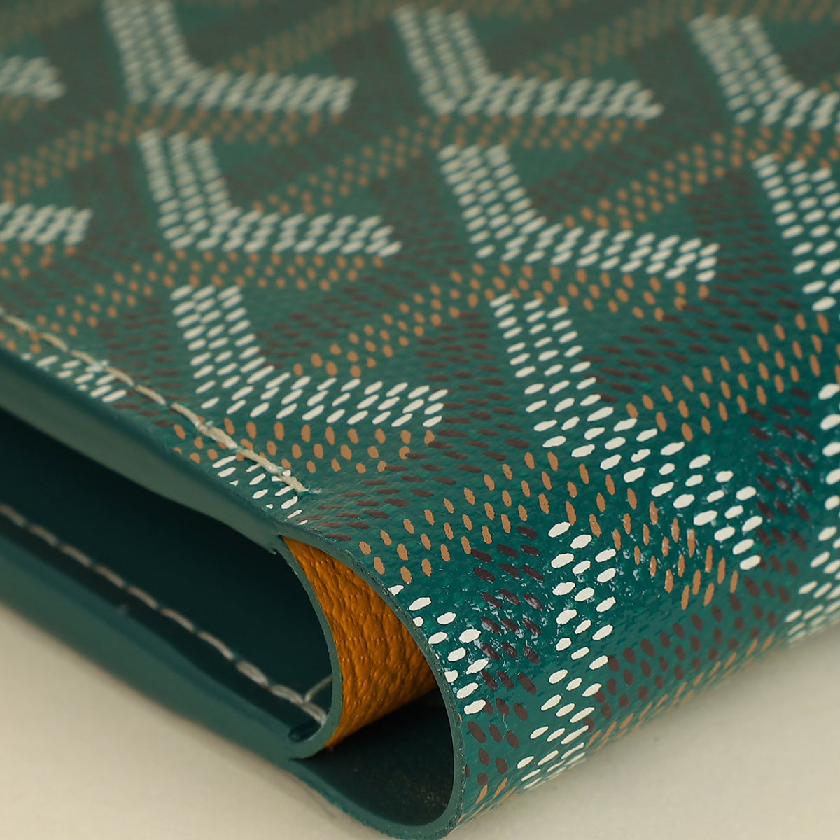 Goyard Green Goyardine Victoire Wallet-Goyard-THE CLOSET