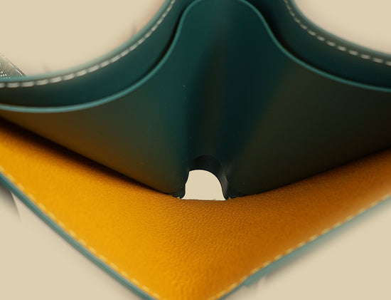 Goyard Green Goyardine Victoire Wallet-Goyard-THE CLOSET