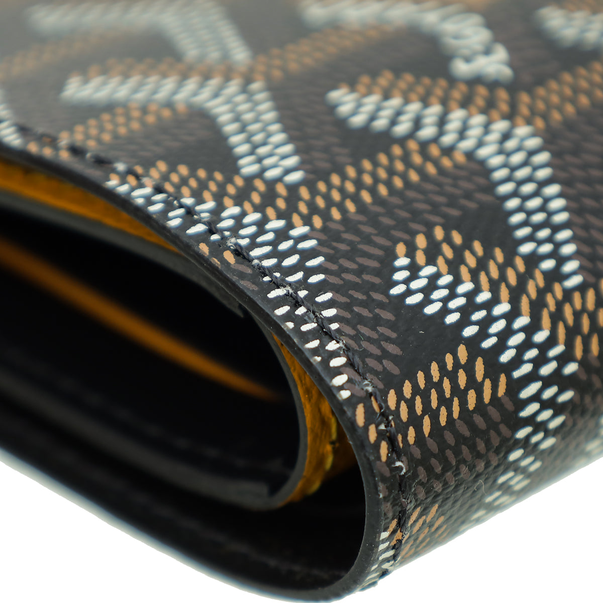 Goyard Black Goyardine Victoire Wallet