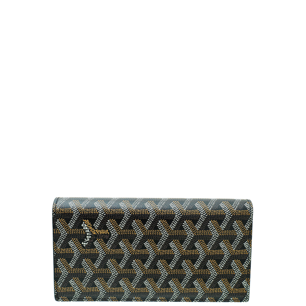 Goyard Black Goyardine Saint Lambert Wallet-Goyard-THE CLOSET