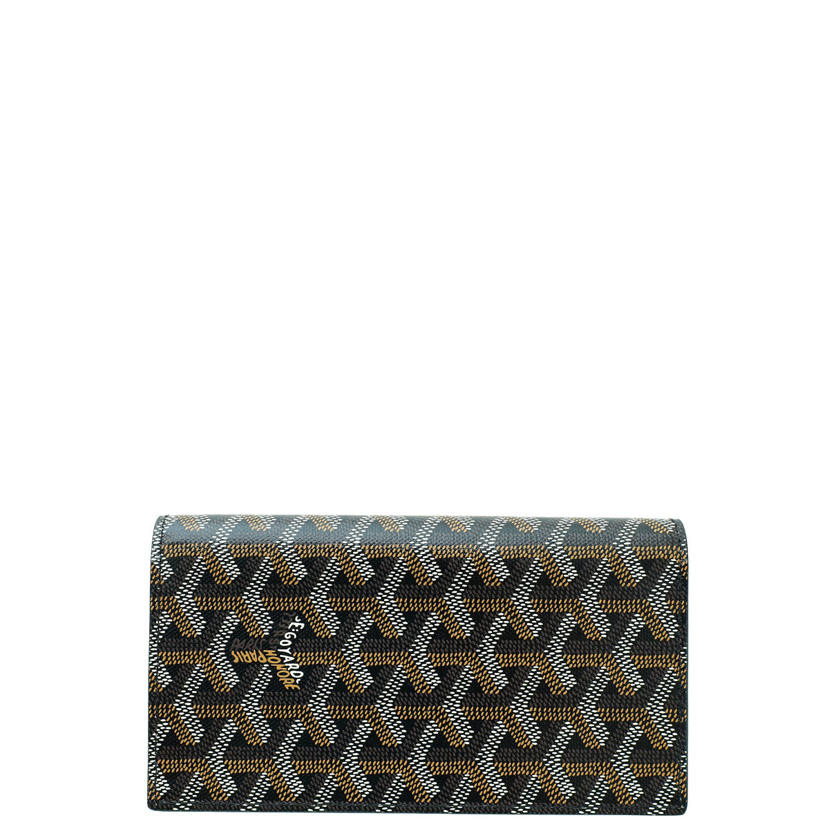 Goyard Black Goyardine Saint Lambert Wallet-Goyard-THE CLOSET