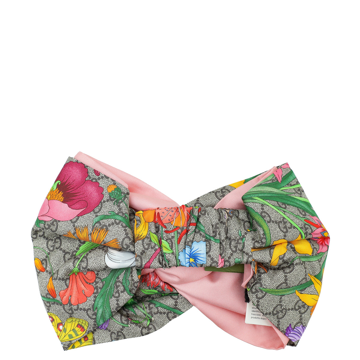 Gucci Multicolor GG Flora Silk Medium Headband