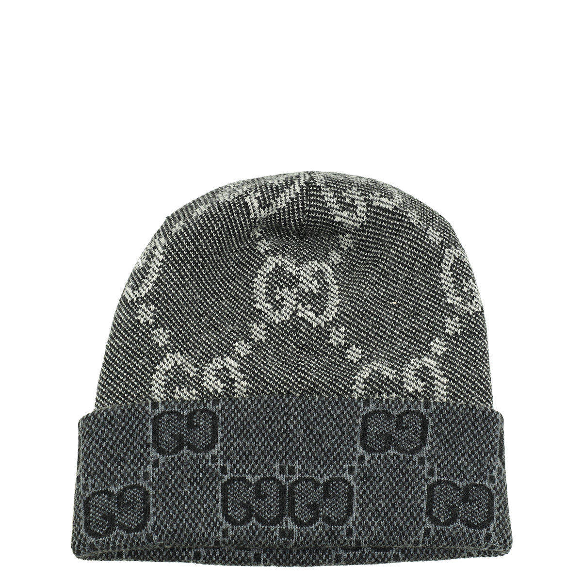 Gucci Bicolor GG Wool Medium Hat Men's-Gucci-THE CLOSET