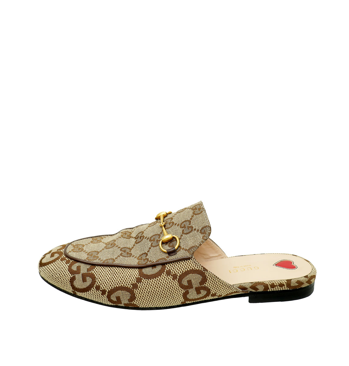 Gucci Ebony GG Princetown Mules 40.5-Gucci-THE CLOSET