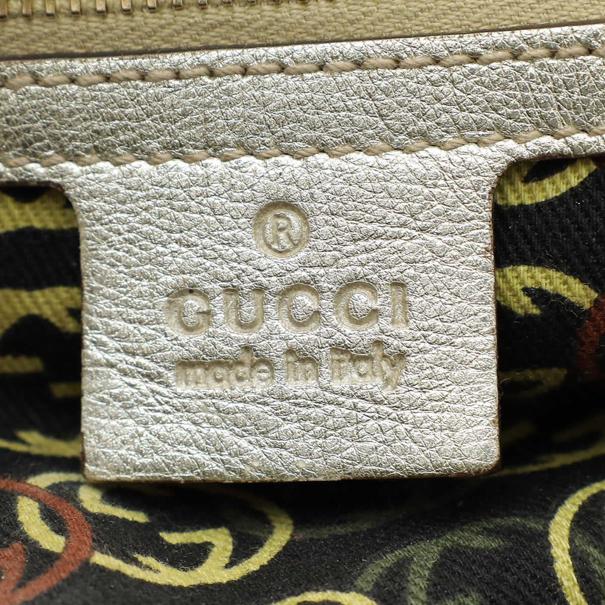 Gucci Light Gold GG Britt Small Shoulder Bag