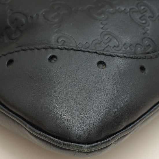 Gucci Black GG Guccissima Punch Hobo Bag-Gucci-THE CLOSET