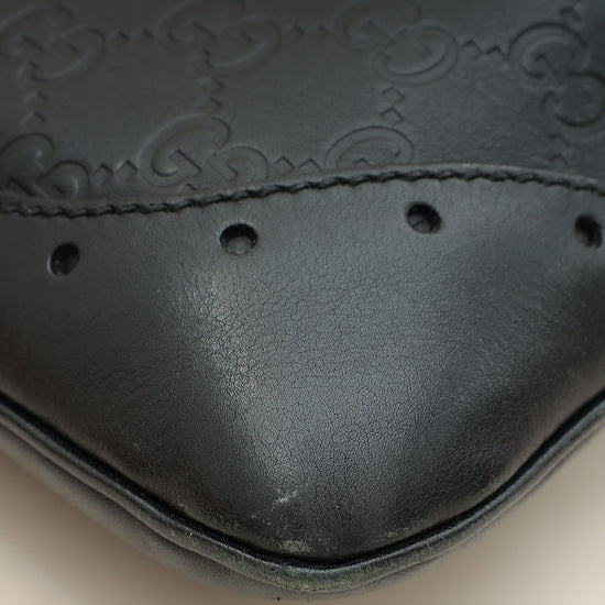 Gucci Black GG Guccissima Punch Hobo Bag-Gucci-THE CLOSET