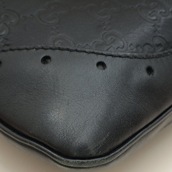 Gucci Black GG Guccissima Punch Hobo Bag-Gucci-THE CLOSET