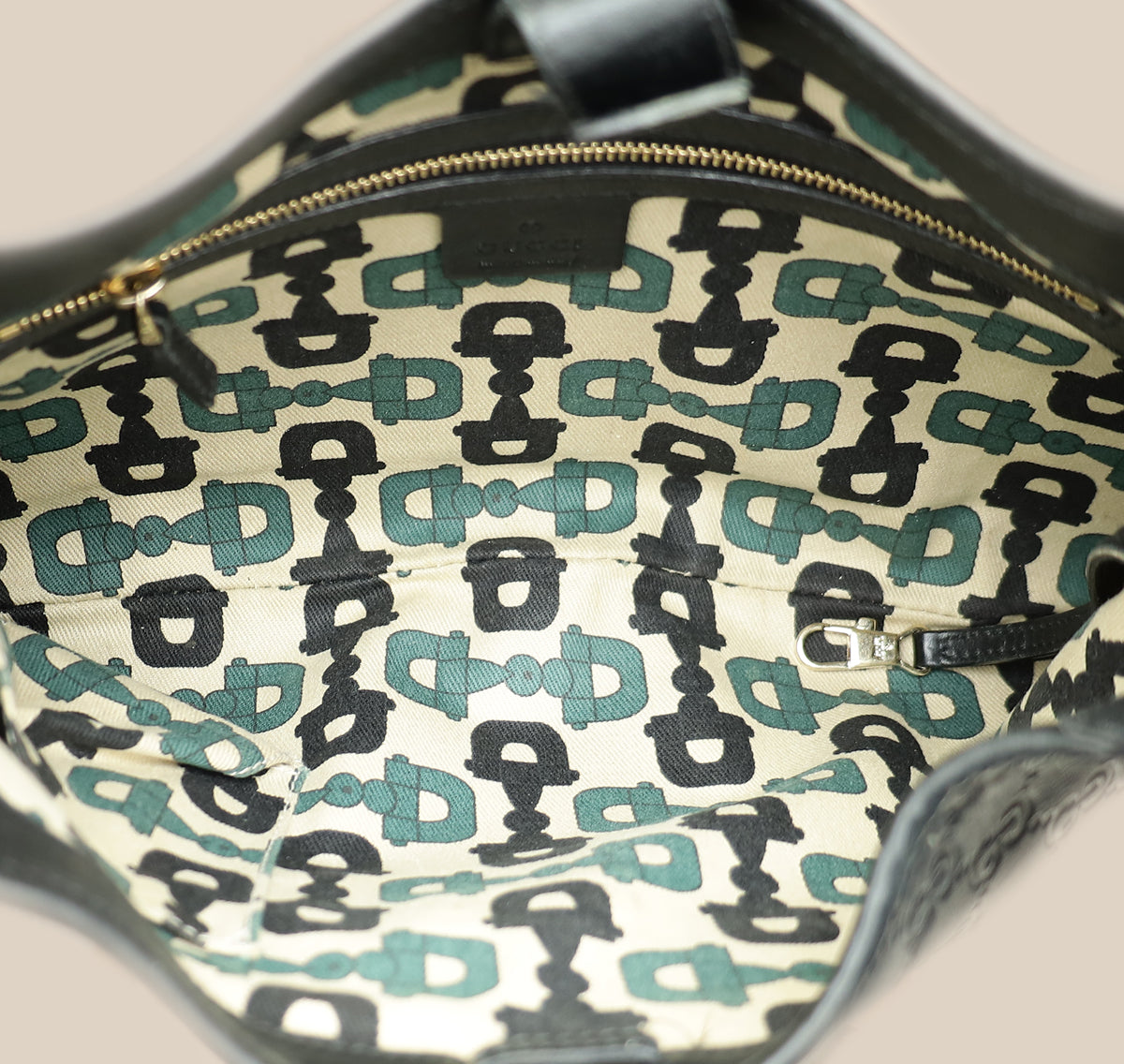 Gucci Black GG Guccissima Punch Hobo Bag-Gucci-THE CLOSET