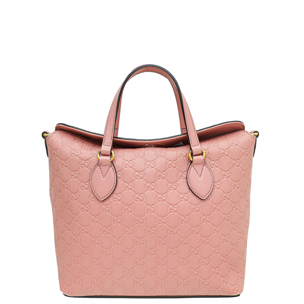 Gucci Pink GG Guccissima Foldover Linea Bag-Gucci-THE CLOSET