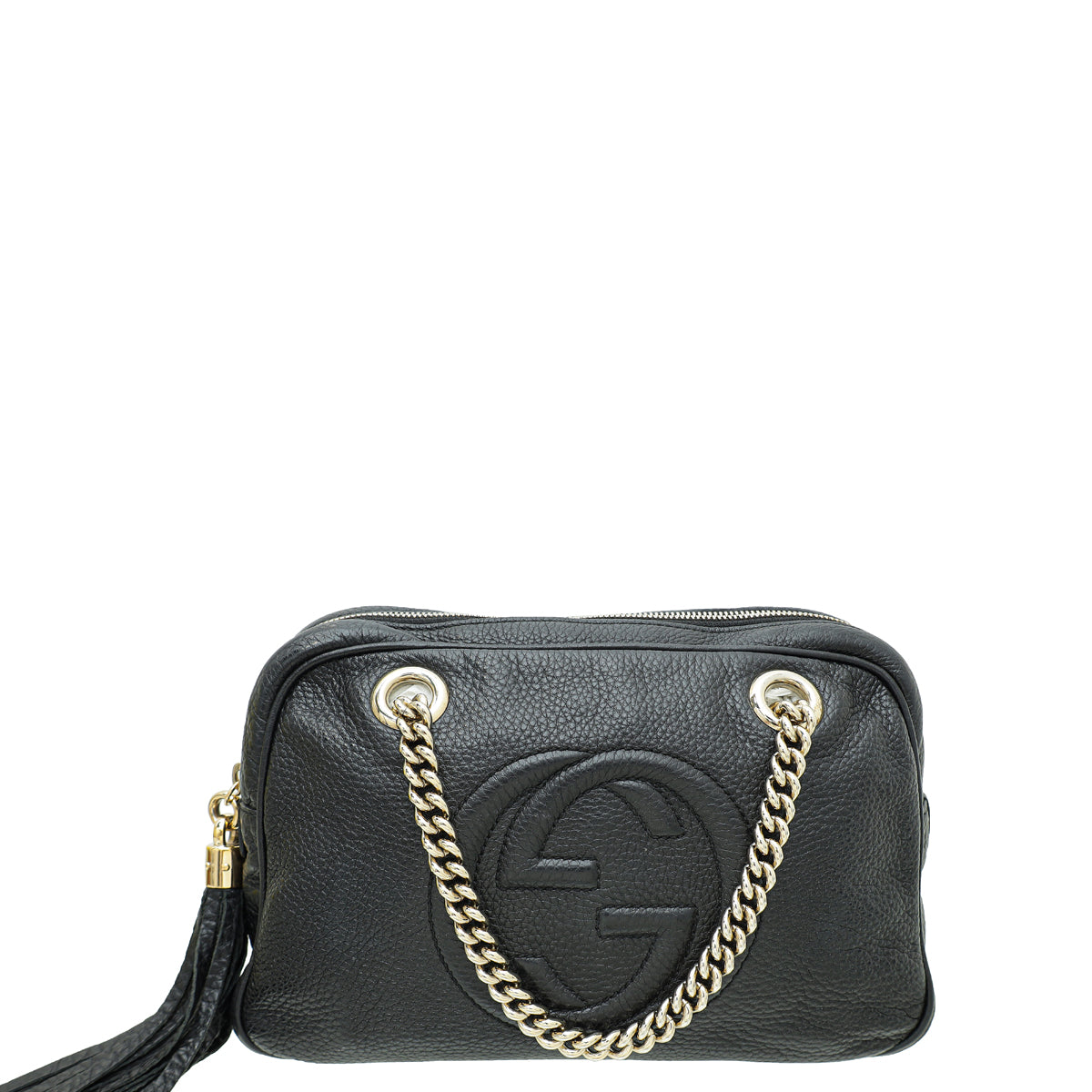 Gucci Black Soho Chain Shoulder Bag Small