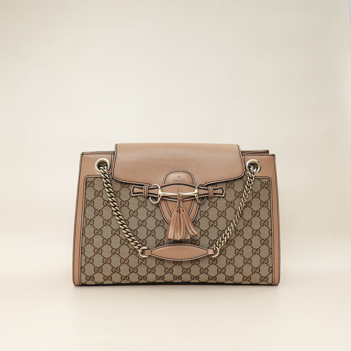 Gucci Beige GG Guccissima Emily Large Shoulder Bag-Gucci-THE CLOSET
