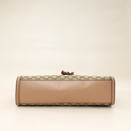 Gucci Beige GG Guccissima Emily Large Shoulder Bag-Gucci-THE CLOSET