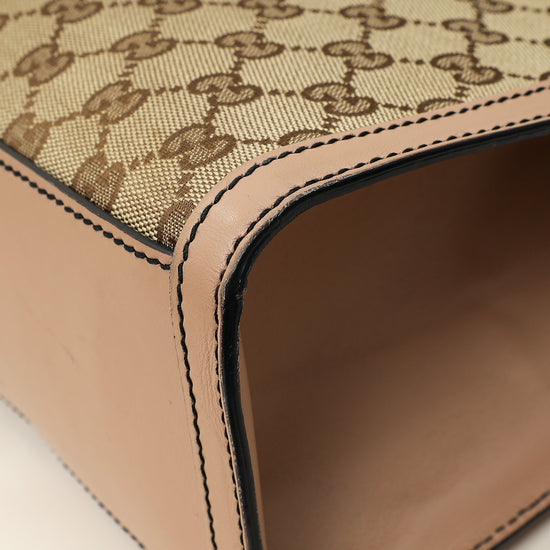 Gucci Beige GG Guccissima Emily Large Shoulder Bag-Gucci-THE CLOSET