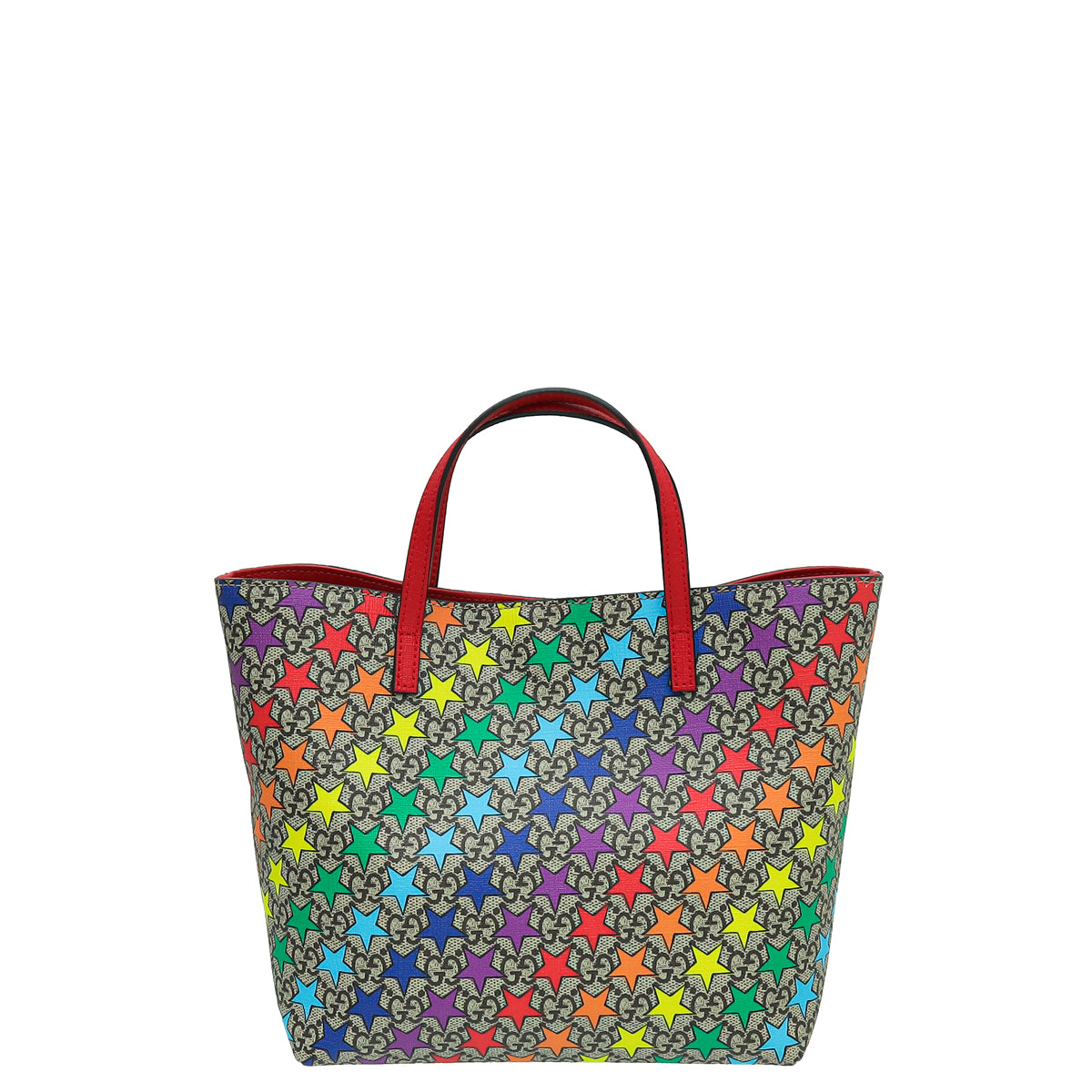 Supreme Tote Gucci Rainbow Handbag Gucci Rainbow Stars Leather
