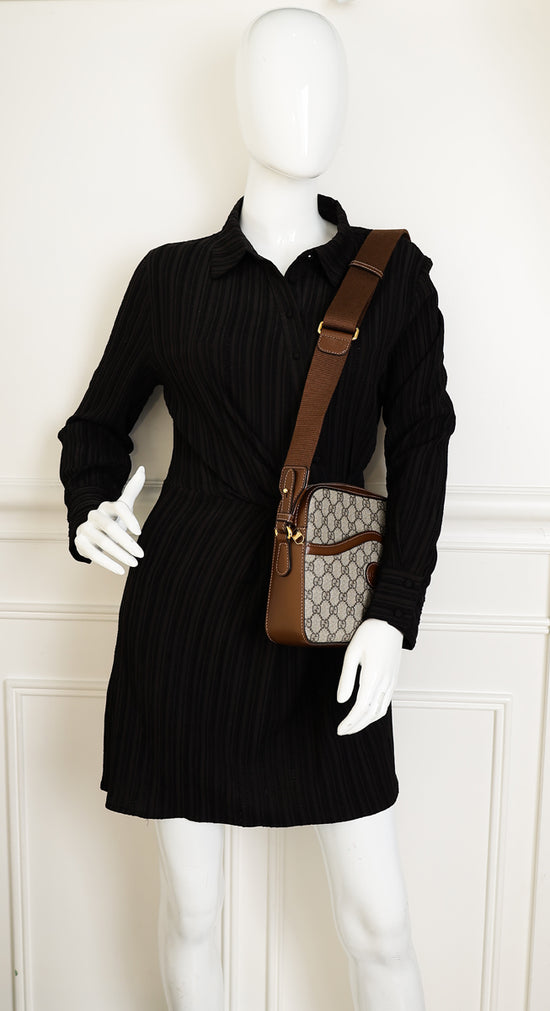 Gucci Bicolor Interlocking G Supreme Messenger Bag-Gucci-THE CLOSET