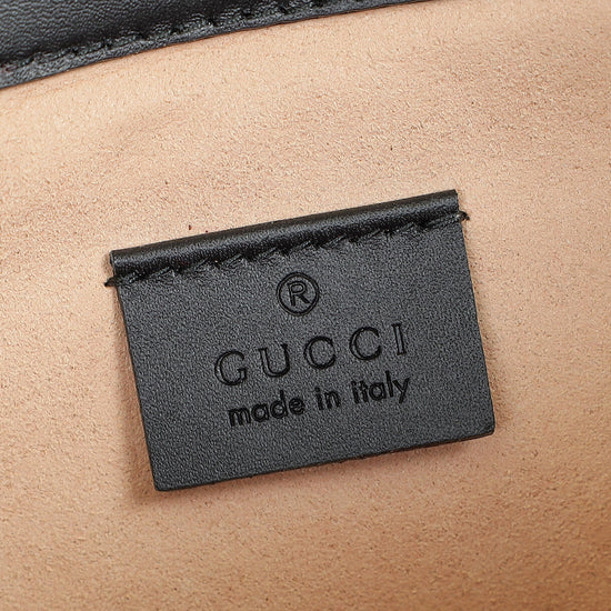 Gucci Red GG Supreme Embroidered Dionysus Flap Bag