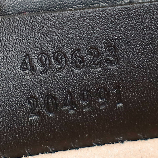 Gucci Red GG Supreme Embroidered Dionysus Flap Bag