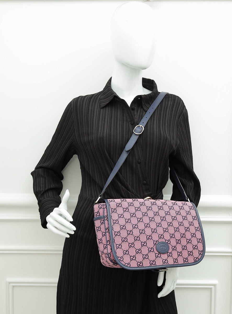 Gucci Bicolor GG Messenger Childrens Bag-Gucci-THE CLOSET