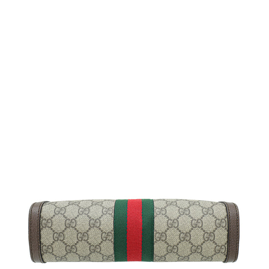 Gucci Bicolor GG Supreme Ophidia Small Shoulder Bag