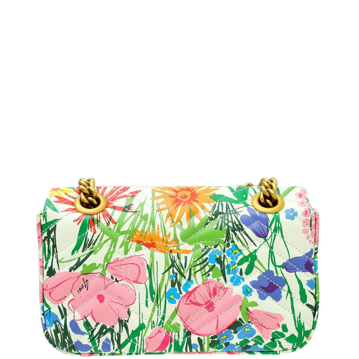 Gucci Multicolor X KEN SCOTT GG Marmont Mini Shoulder Bag-Gucci-THE CLOSET