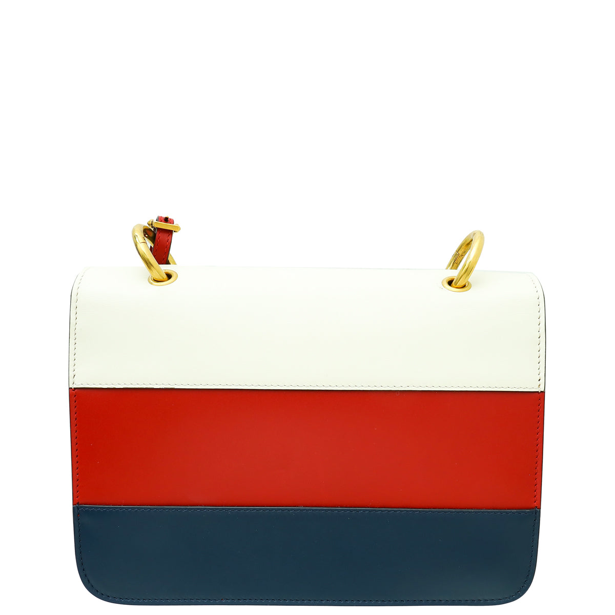 Gucci Tricolor Sylvie Web Queen Margaret Shoulder Bag-Gucci-THE CLOSET