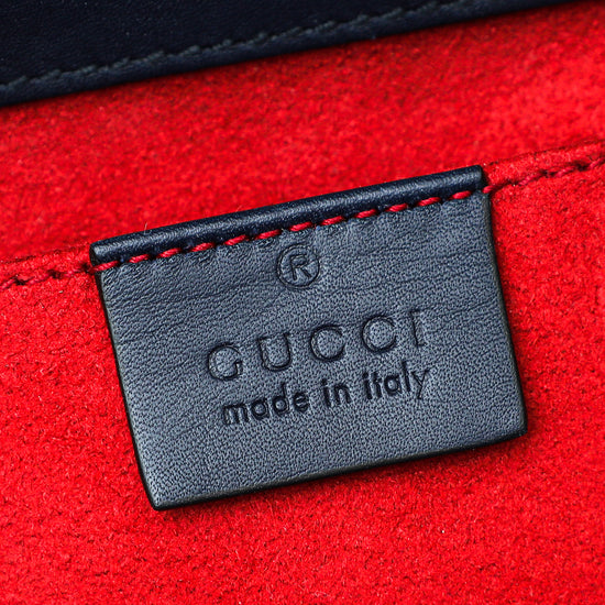 Gucci Multicolor GG Supreme Padlock Small Bag