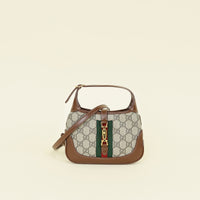 Gucci Ebony GG Supreme Jackie 1961 Mini Bag