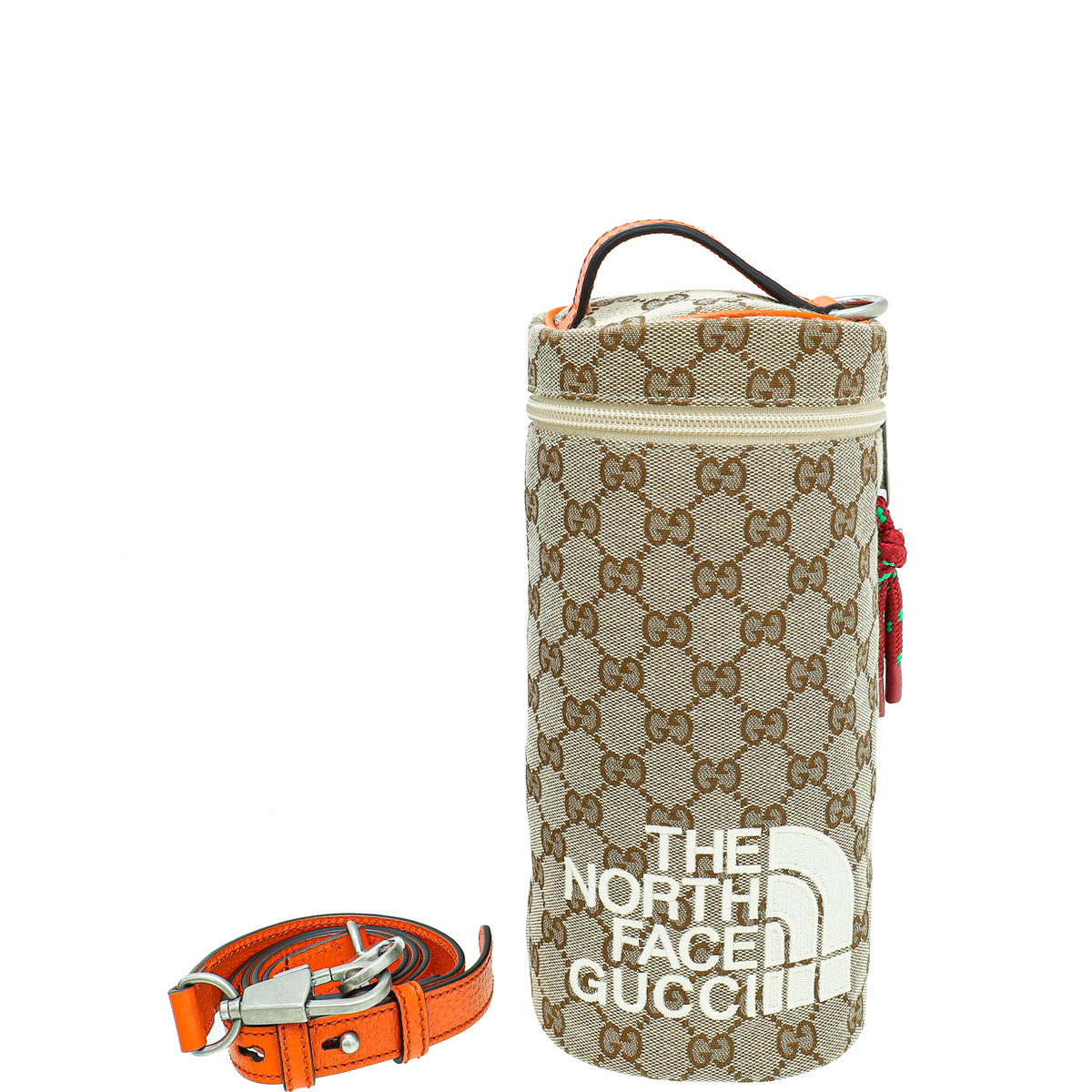 Gucci Bicolor X THE NORTH FACE Monogram Shoulder Bag-Gucci-THE CLOSET