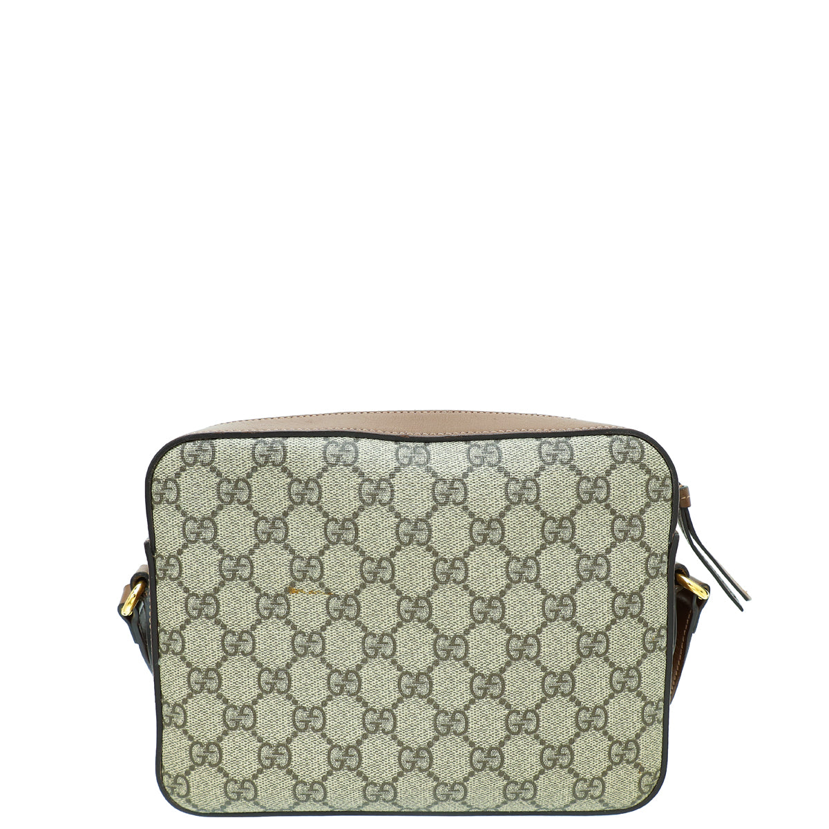Gucci Bicolor GG Supreme Horsebit 1955 Small Shoulder Bag-Gucci-THE CLOSET