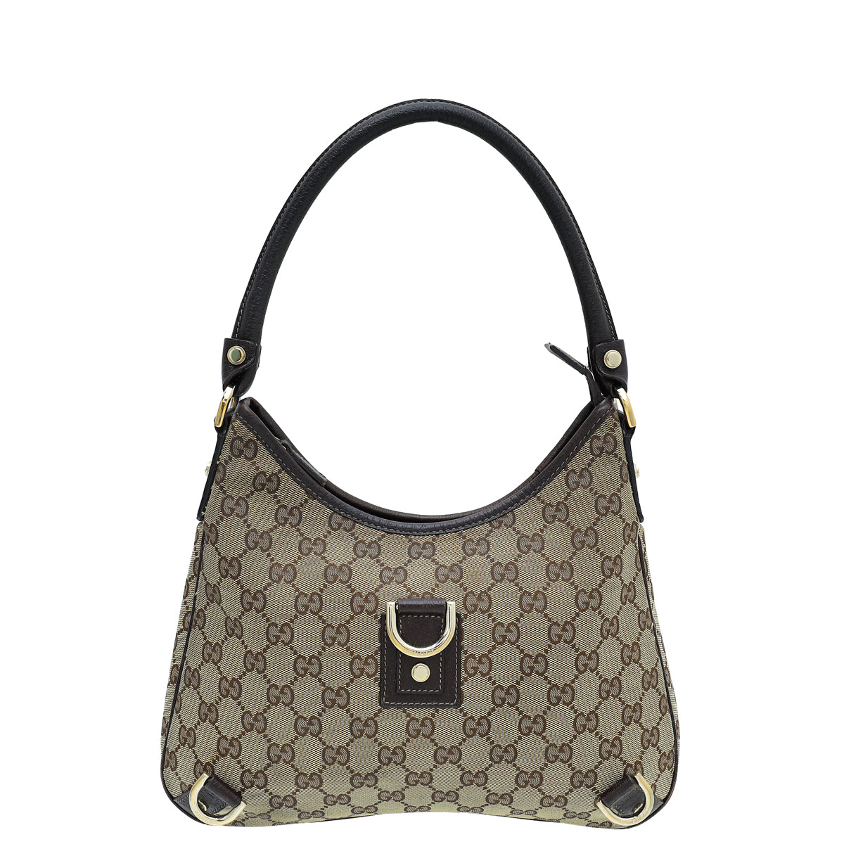 Gucci Bicolor GG Abbey D Ring Hobo Medium Bag-Gucci-THE CLOSET