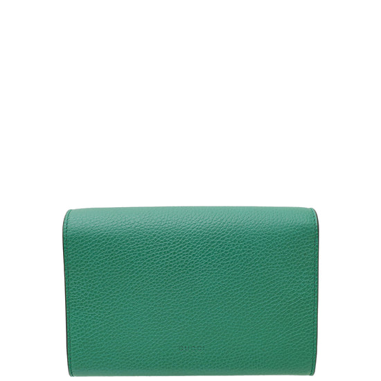 Dionysus leather mini chain bag green sale