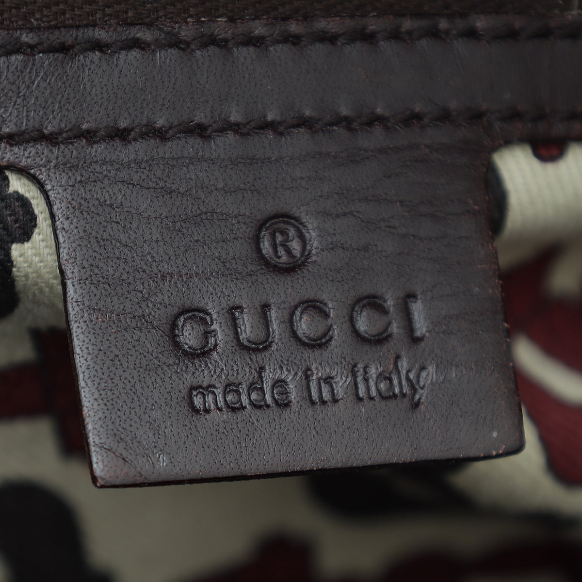 Gucci Chocolate Brown Guccissima Treasure Flap Bag