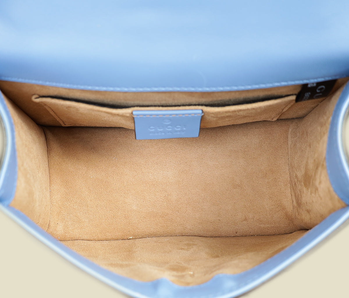 Gucci Light Blue Sylvie Mini Shoulder Bag