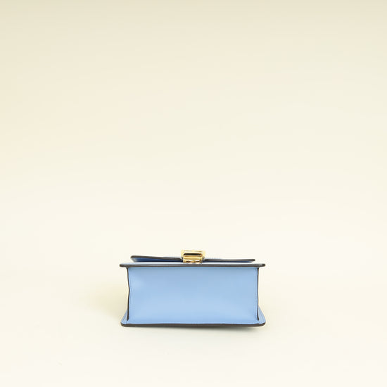 Gucci Light Blue Sylvie Mini Shoulder Bag