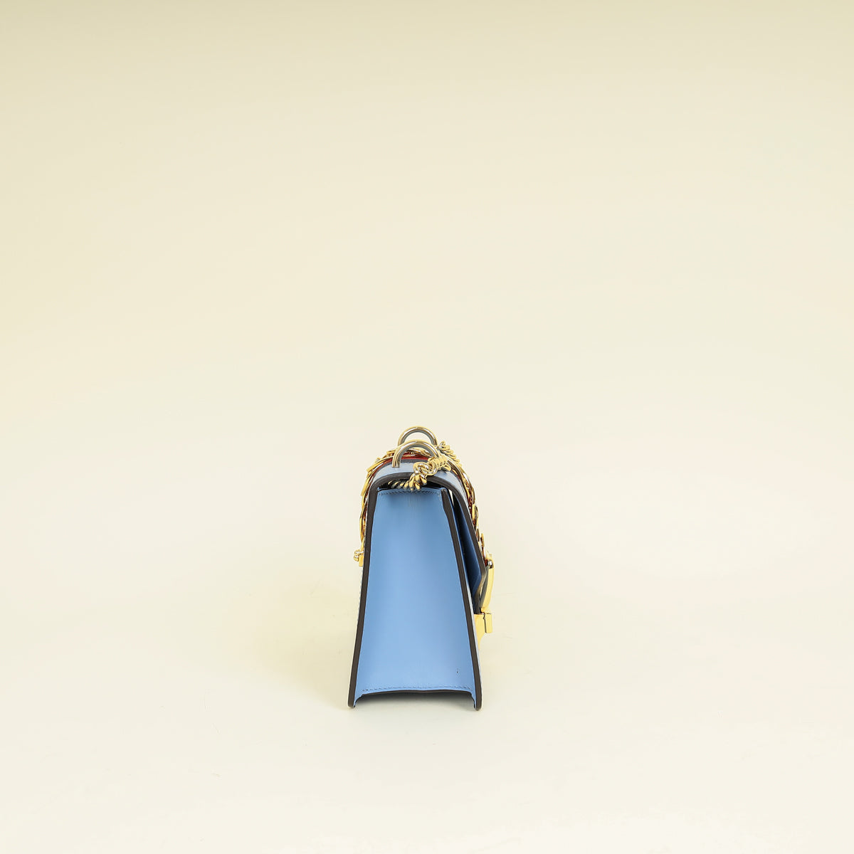 Gucci Light Blue Sylvie Mini Shoulder Bag