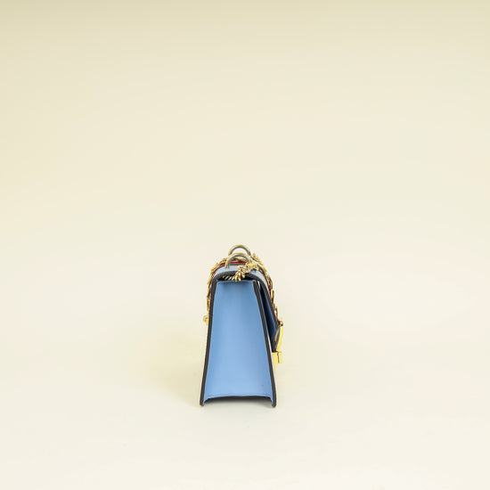 Gucci Light Blue Sylvie Mini Shoulder Bag