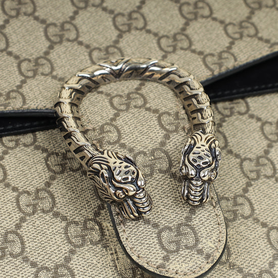 Gucci Bicolor GG Supreme Dionysus Medium Shoulder Bag