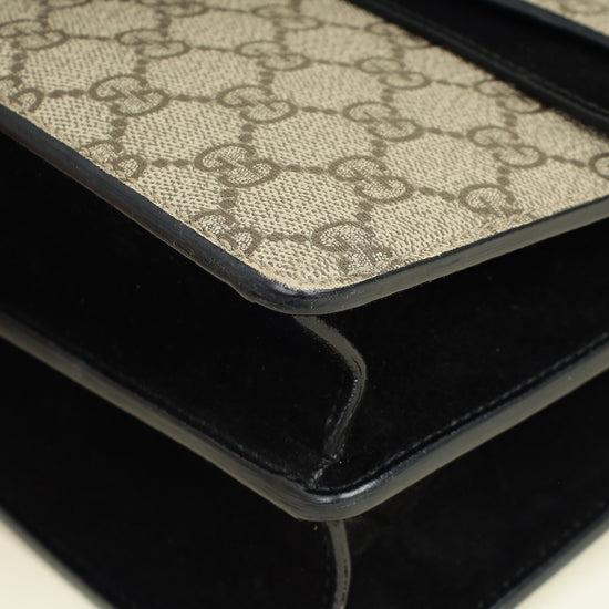 Gucci Bicolor GG Supreme Dionysus Medium Shoulder Bag